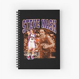 Steve Nash Basketball Signature Vintage Retro 80s 90s Rap Style Perfect Gift For Basketball Lovers Notebook