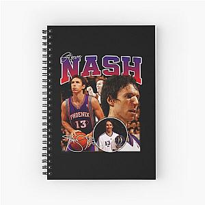 Steve Nash Phoenix Basketball Legend MVP Retro 80s 90s Bootleg Rap Style Notebook