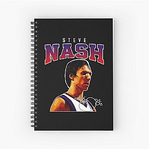Steve Nash Phoenix Basketball Legend MVP Signature Vintage 80s 90s Notebook