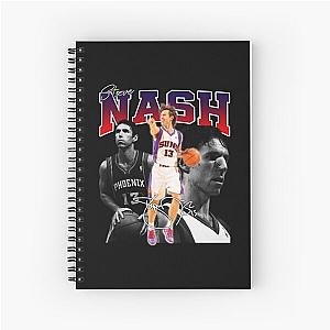 Steve Nash Phoenix Basketball Legend MVP Signature Vintage 80s 90s Bootleg Rap Style Notebook
