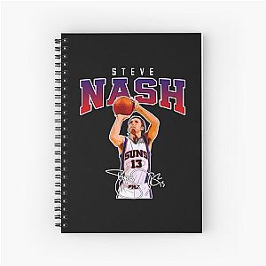 Steve Nash Phoenix Basketball Legend MVP Signature Vintage 80s 90s Notebook