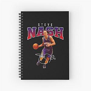 Steve Nash Phoenix Basketball Legend MVP Signature Vintage 90s Notebook