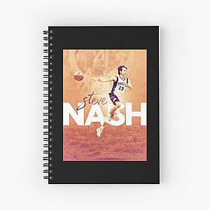Steve Nash Vintage Music Spiral Notebook