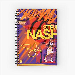 STEVE NASH Parquet Spiral Notebook
