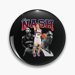 Steve Nash Phoenix Basketball Legend MVP Signature Vintage 80s 90s Pin