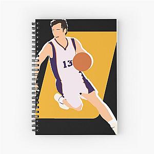 Steve Nash Phoenix Suns Spiral Notebook