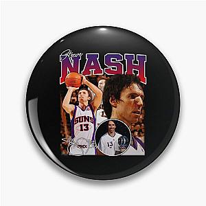 Steve Nash Phoenix Basketball Legend MVP Signature Vintage Retro Boot Bootleg Pin