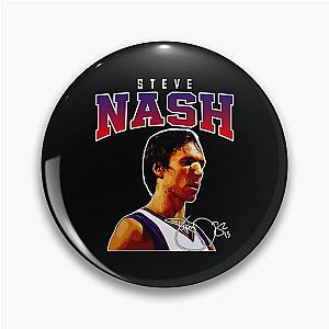 Steve Nash Phoenix Basketball Legend MVP Vintage 80s 90s Bootleg Rap Style Pin