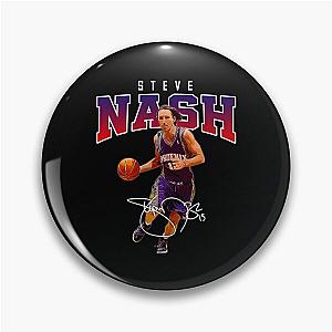 Steve Nash Phoenix Basketball Legend MVP Signature Bootleg Hip Hop Pin