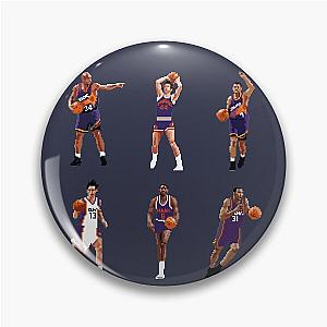 Phoenix Legends Sticker Collection (Charles Barkley, Kevin Johnson, Walter Davis, Paul Westphal, Shawn Marion, Steve Nash) Qiang Pin