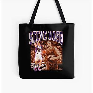 Steve Nash Basketball Signature Vintage Retro Perfect Gift For Basketball Lovers Tote Bag