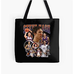 Steve Nash Basketball Signature Vintage Retro Perfect Gift For Basketball Lovers Tote Bag