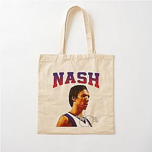 Steve Nash Phoenix Basketball Legend MVP Signature Cotton Tote Bag