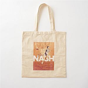Music Vintage Wallpaper Steve Nash Vintage Photo Cotton Tote Bag