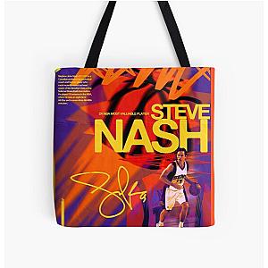 STEVE NASH - Parquet All Over Print Tote Bag