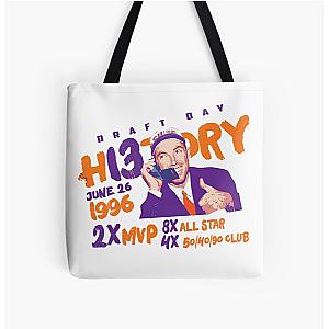 Steve Nash Draft Tote Bag
