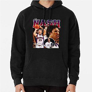 Steve Nash Phoenix Basketball Legend MVP Signature Vintage Retro 80s 90s Pullover Hoodie