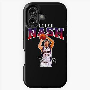 Steve Nash Phoenix Basketball Legend MVP Signature Retro 80s 90s Bootleg iPhone Tough Case
