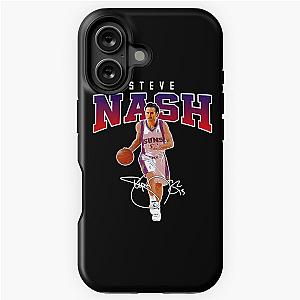 Steve Nash Phoenix Basketball Legend MVP Signature Vintage Retro 80s Bootleg Rap Style iPhone Tough Case