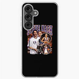 Steve Nash Basketball Signature Vintage Retro 80s Rap Style Perfect Gift for Basketball Lovers Samsung Galaxy Soft Case
