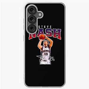 Steve Nash Phoenix Basketball Legend MVP Signature 80s 90s Bootleg Style Samsung Galaxy Soft Case