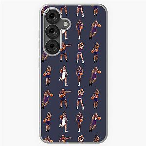 Phoenix Legends Sticker Collection (Charles Barkley, Kevin Johnson, Walter Davis, Paul Westphal, Shawn Marion, Steve Nash) Samsung Galaxy Soft Case