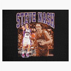 Steve Nash Basketball Signature Retro Puzzle for Basketball Fans