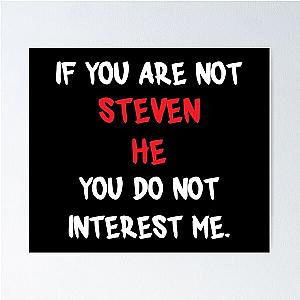 Steven He - If you are not on a Poster