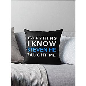 Steven He - Everything I Know Throw Pillow