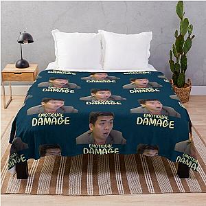 Emotional Damage By Steven Throw Blanket