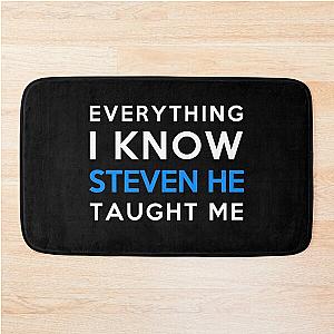 Steven He - Everything I Know Bath Mat