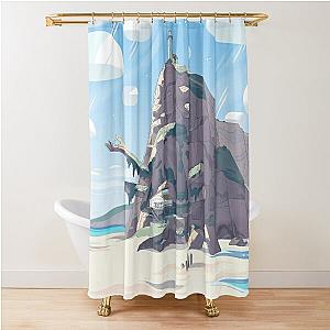 Steven Universe Mountain Background Shower Curtain