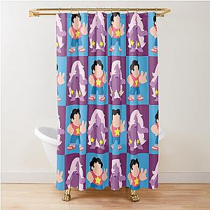 Steven Universe - Steven and Amethyst Shower Curtain