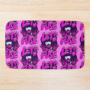 Garnet from Steven Universe™ Valentine's Day themed quote "Let's Fuse" Bath Mat