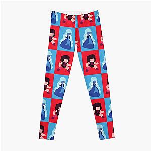 Steven Universe - Ruby Sapphire Rupphire Pattern Leggings