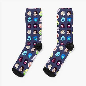 Steven Universe Fan Art Headshots Stickers Socks