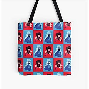 Steven Universe - Ruby Sapphire Rupphire Pattern All Over Print Tote Bag