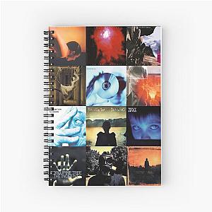 Steven Wilson Porcupine tree photo collage Spiral Notebook