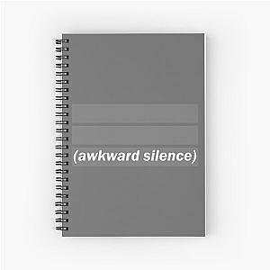 Awkward Silence Steven Wilson Classic Spiral Notebook