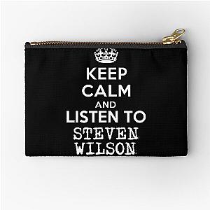 Keep calm and listen to Steven Wilson Zipper Pouch