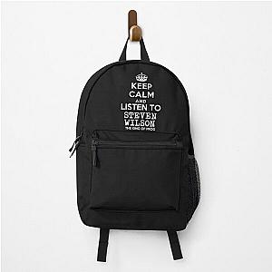 Keep calm and listen to Steven Wilson   Backpack