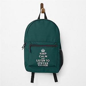 Keep calm and listen to Steven Wilson   Backpack