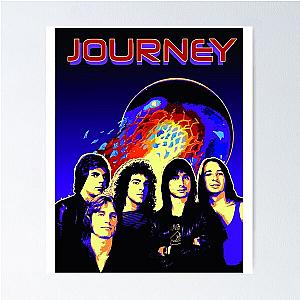 steve perry vocalis, journey band Poster