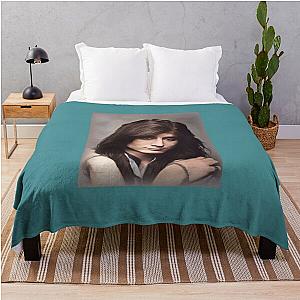 Steve Perry Music Star  Throw Blanket