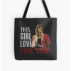 This Girl Loves Her Steve Perry All Over Print Tote Bag