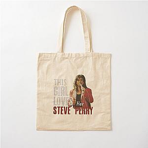 This Girl Loves Her Steve Perry Cotton Tote Bag