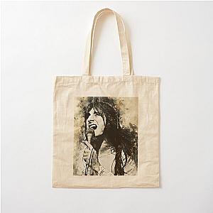 Steve Perry Fanart Cotton Tote Bag