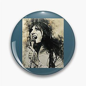 Steve Perry Fanart Pin