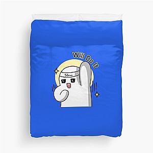 Stevewilldoit                     Classic T-Shirt Duvet Cover