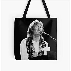 Steve Winwood - BW Photograph All Over Print Tote Bag